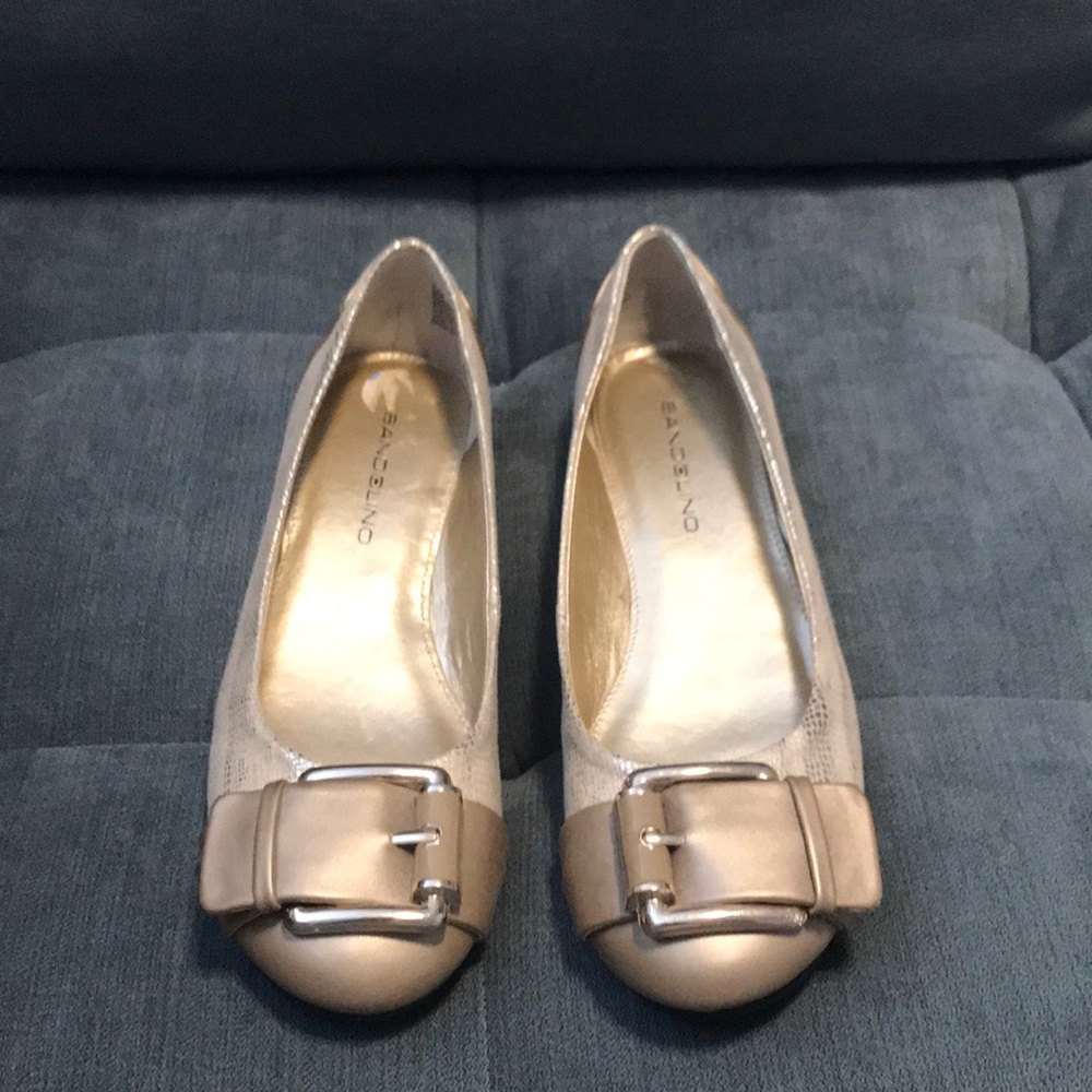 Beautiful Gold Flats 🥿